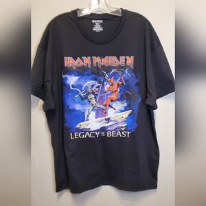 356. NWOT - Iron Maiden "Legacy of the Beast" Graphic T-Shirt